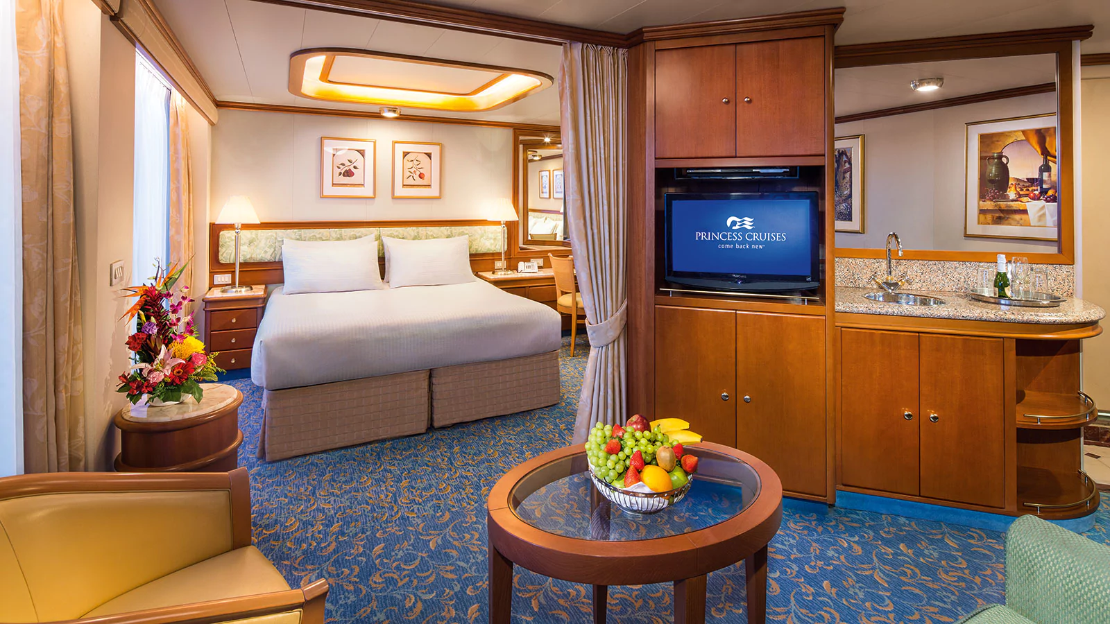 MyCruise Princess-Cruises SAPPHIRE Kahytter Suite S11